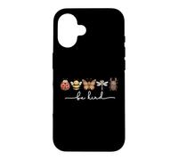 Custodia per iPhone 16 Be Kind Bug Shirt Cute Insect Lover Kindness Cute be kind