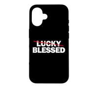 Custodia per iPhone 16 Beato non fortunato