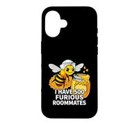 Custodia per iPhone 16 Beekeeper I Have 500 Furious Roommates Apiarist