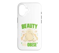 Custodia per iPhone 16 Bellezza E Obeso Chonky Cat Funny Meme