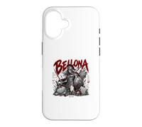 Custodia per iPhone 16 Bellona Dea Romana Feroce Mito Battaglia