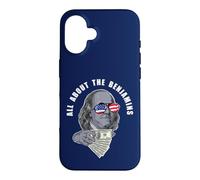 Custodia per iPhone 16 Ben Franklin divertente Tutto sui Benjamins