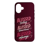 Custodia per iPhone 16 Benedetto Oggi Benedetto Domani Beata Sempre Fede
