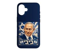 Custodia per iPhone 16 Benjamin Netanyahu, iconico primo ministro di Stato di Israele