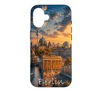 Custodia per iPhone 16 BERLIN, artistically reimagined by #LeoPepeDesign,