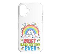 Custodia per iPhone 16 Best Babysitter Ever Au-pair Badante Tata Babysitter