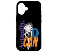 Custodia per iPhone 16 Betty Boop In realtà, I Can Spray Paint Style
