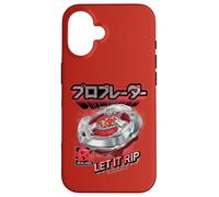 Custodia per iPhone 16 Beyblade X Pro Blader Robin Let It Rip