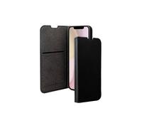 Custodia per iPhone 16 - BigBen - Folio Nero - Funzione Stand - Porta-carte - Microfibra