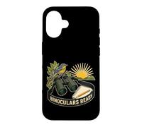 Custodia per iPhone 16 BINOCULARS READY Birdwatching e appunti sul campo