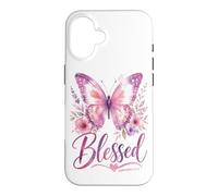 Custodia per iPhone 16 BLESSED - Women's Christian Faith Jeremiah 17:7 Bible-Based