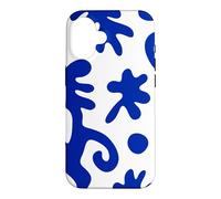 Custodia per iPhone 16 Blue Coral Pattern Ocean Sea Life Immersioni subacquee