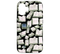 Custodia per iPhone 16 Book Lovers Literacy Ideas Librarian Reading Themed