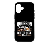 Custodia per iPhone 16 Bourbon ha un sapore migliore nel cortile Bourbon Cigar Humor