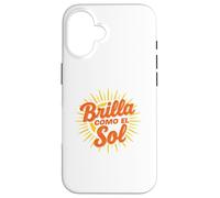Custodia per iPhone 16 Brilla Como El Sol Milargo Musicale