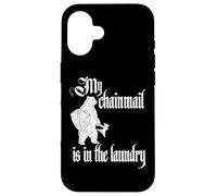 Custodia per iPhone 16 Buhurt divertente che dice giochi di cavalieri che giostrano