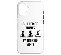 Custodia per iPhone 16 Builder of Armies Painter of Minis Gioco di ruolo da tavolo