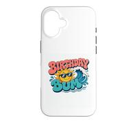 Custodia per iPhone 16 Bum di compleanno | Retro Groovy Sun Ocean Beach Estate