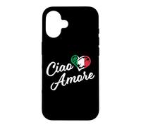 Custodia per iPhone 16 Bye Amore - Italy Hello Sweetheart in italiano