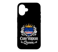 Custodia per iPhone 16 Cabo Verdean Queen Cabo Verde Flag Proud Cabo Verdean Woman