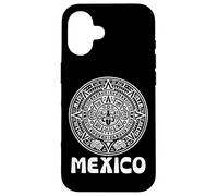 Custodia per iPhone 16 Calendario messicano azteco Orgullo Mexicano Viva Mexico Fan