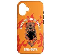 Custodia per iPhone 16 Call of Duty Fetch Me Their Souls Hellhound Video Game