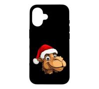 Custodia per iPhone 16 Cammello Natale