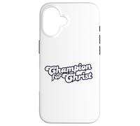 Custodia per iPhone 16 Campione di Cristo, Uomini, Donne e Giovani