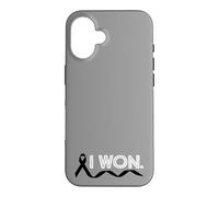 Custodia per iPhone 16 Cancro al melanoma Ho vinto il cancro della pelle per le donne