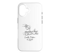 Custodia per iPhone 16 Candle Maker At Work Funny Candle Maker Chandler Gift