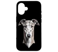 Custodia per iPhone 16 Cani Greyhound Cari Amanti dei Cani Greyhound