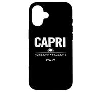 Custodia per iPhone 16 Capri Italia Coordina Isola Mediterranea Design