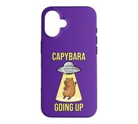 Custodia per iPhone 16 Capybara salire Chillest UFO alieni e dischi volanti