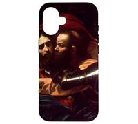 Custodia per iPhone 16 Caravaggios La presa di Cristo | Pittura d'arte