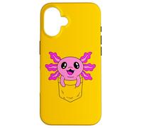 Custodia per iPhone 16 Carino Baby Axolotl In Tasca Kawaii Anime