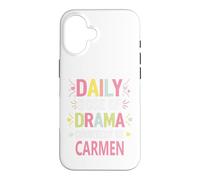 Custodia per iPhone 16 CARMEN Personalized Name Funny Cute Custom CARMEN Name