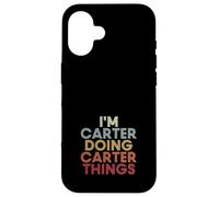 Custodia per iPhone 16 Carter Name Carter Personalized Name First Given