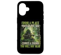 Custodia per iPhone 16 Cecchini Jungle Sniper Soldiers T Cecchini