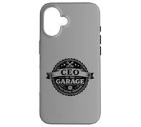 Custodia per iPhone 16 CEO del Garage Chief Engine Operator Workshop