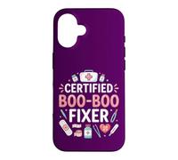 Custodia per iPhone 16 Certified Boo-Boo Fixer Nurse