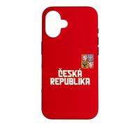 Custodia per iPhone 16 Ceská republika, Cesko, ceská vlajka, bandiera patriottica ceca
