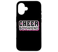 Custodia per iPhone 16 Cheer Fidanzato Orgoglioso Cheerleader BF Cheerleading Coach Fan