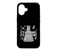 Custodia per iPhone 16 Chemistry Teacher It's Not Magic It's Chemistry