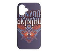 Custodia per iPhone 16 Chitarre Lynyrd Skynyrd Eagle Snakes Rock Band Biker Festival