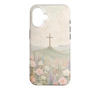 Custodia per iPhone 16 Christian Faith Croce Fiore di campo Matthew Scrittura Estetica