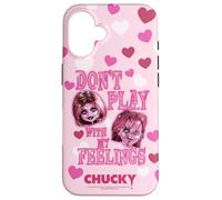 Custodia per iPhone 16 Chucky Don’t Play With My Feelings