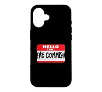 Custodia per iPhone 16 Ciao, sono il commissario divertente Fantasy Football Commissioner