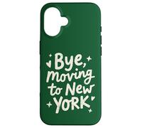 Custodia per iPhone 16 Ciao, trasferirsi a New York