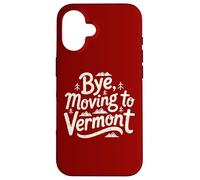 Custodia per iPhone 16 Ciao, trasferirsi nel Vermont