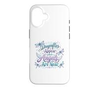 Custodia per iPhone 16 Citazione spirituale della libellula Angelo Remembrance